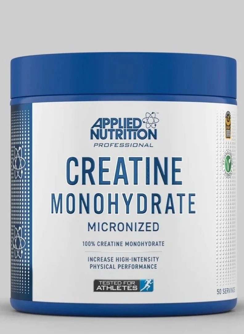 Applied Nutrition Creatine Monohydrate Powder (Unflavored, 250 g, 50 Servings) verj8