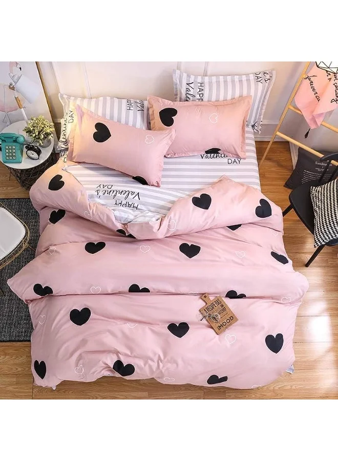 Golden Home All-Season Comforter Bedding Set Premium Cotton Soft and Breathable (Single Size, 160x210 cm) xoarz