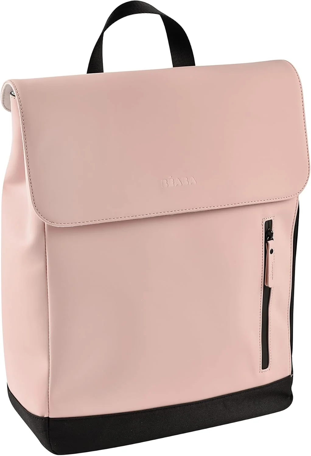 BEABA Oslo Diaper Changing Bag Premium Water-Resistant Baby Travel Organizer with Changing Mat and Insulated Holder (Vintage Rose) 2d3jv