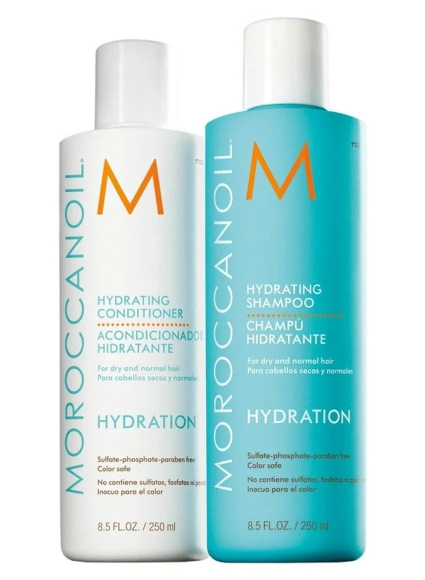 Premium Hydrating Shampoo and Conditioner Set, Sulfate-Free Moisturizing Hair Care Duo for Dry Hair (250 mL x 2) sjwdb