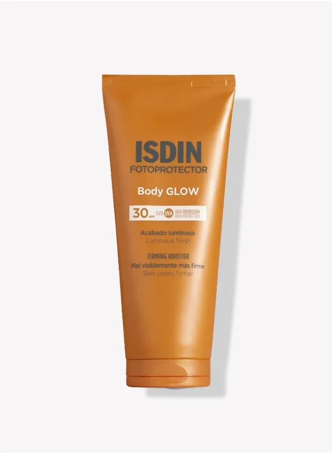 ISDIN Fotoprotector Body Glow SPF30 Sunscreen Lotion Premium Radiant Finish (200 mL) j1sq6