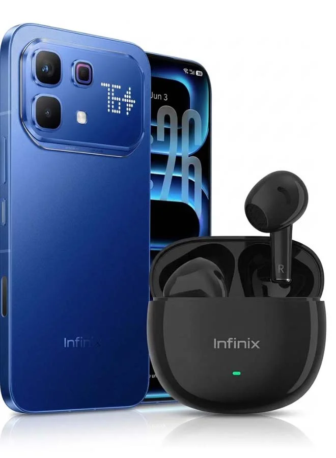 Premium 5G Smartphone 6.78-inch Display 256GB Storage 16GB RAM Dual SIM with Wireless Earbuds (Ocean Blue) l3t65