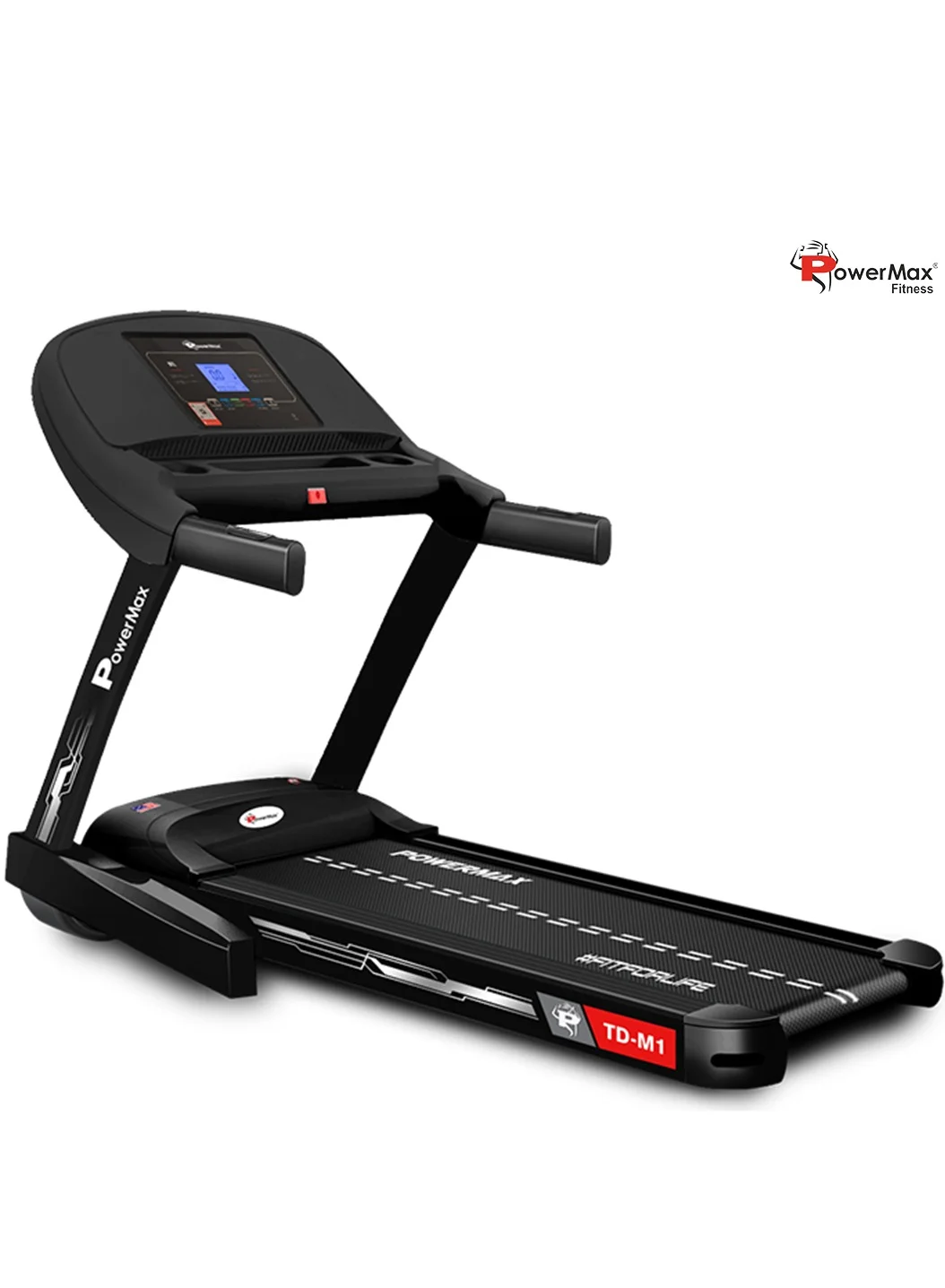 Premium Motorized Foldable Treadmill for Home Fitness with LCD Display and Bluetooth Connectivity (4HP Peak, 110 KG Capacity) 01mo8