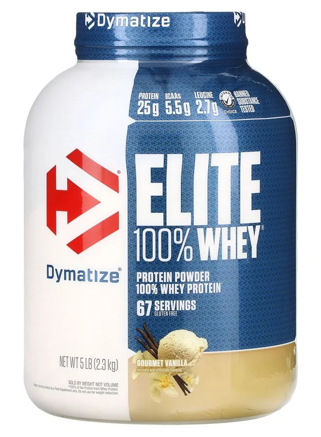 Premium Whey Protein Powder Gourmet Vanilla Flavor (2.3 kg) d8c1a
