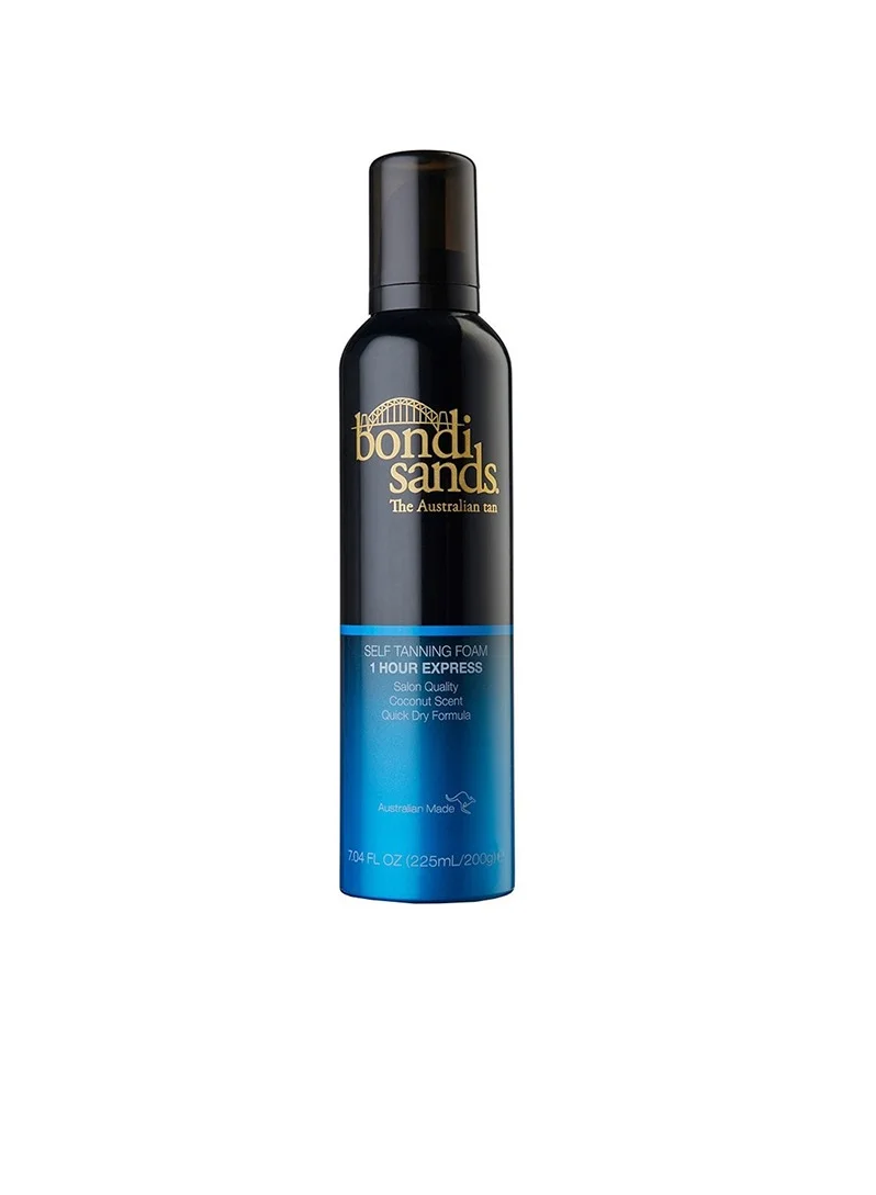 Premium Self Tanning Foam Express Formula for Natural Sun-Kissed Glow (200 mL) z82ry