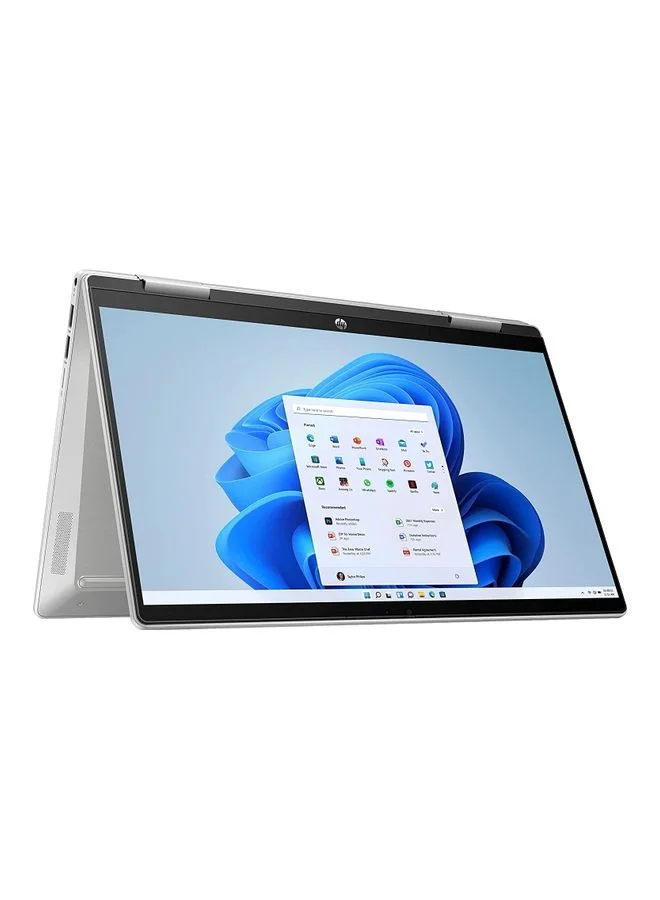 Premium 2-in-1 Convertible Laptop 14-Inch Display (Intel Core i5, 8GB RAM, 512GB SSD, Windows 11, Silver) 4zdi1