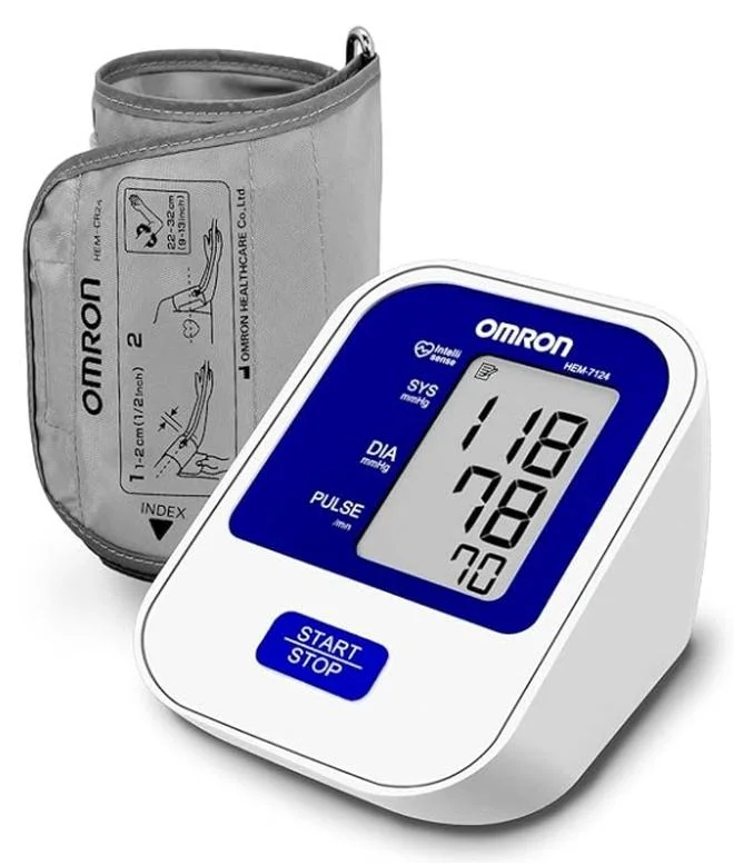 Digital Blood Pressure Monitor Fully Automatic Upper Arm Cuff with Intellisense Technology (1 Unit) 0q3af