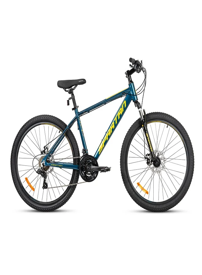 Spartan Hardtail Mountain Bike 21-Speed Off-Road Bicycle (Cosmic Blue, 26 Inch) ghny1