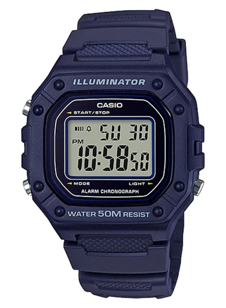 Premium Digital Resin Wrist Watch for Men Water-Resistant Sport Style (Black, One Size) zoi83