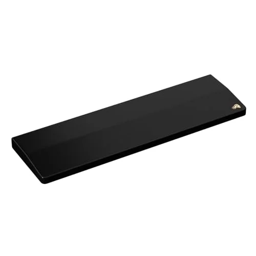 Premium Gaming Keyboard Wrist Rest Compact Ergonomic Ash Wood Support (White, 33 x 10 x 2 cm) m0sw4