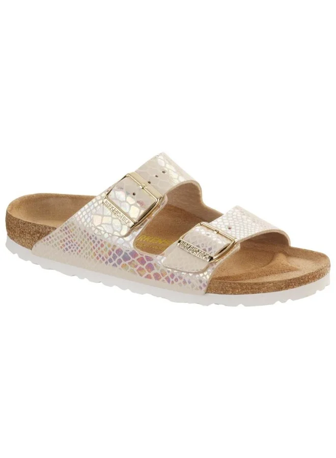 Premium Leather Sandals Shiny Snake Pattern Adjustable Straps For Women (38) tywdk