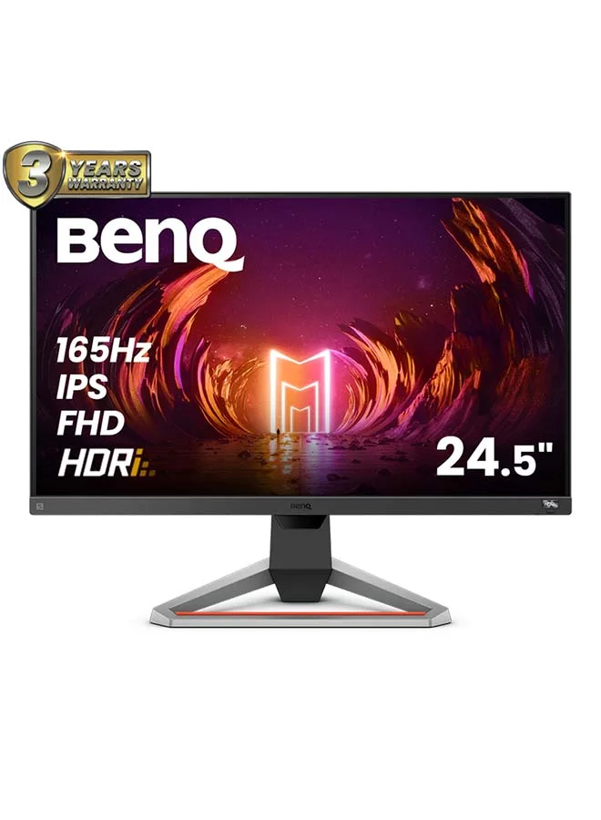 Premium 24.5-inch Gaming Monitor FHD 1080p 165Hz 1ms IPS Display with HDRi and Eye-Care Technology (Dark Grey, 24.5 inch) xtwjr