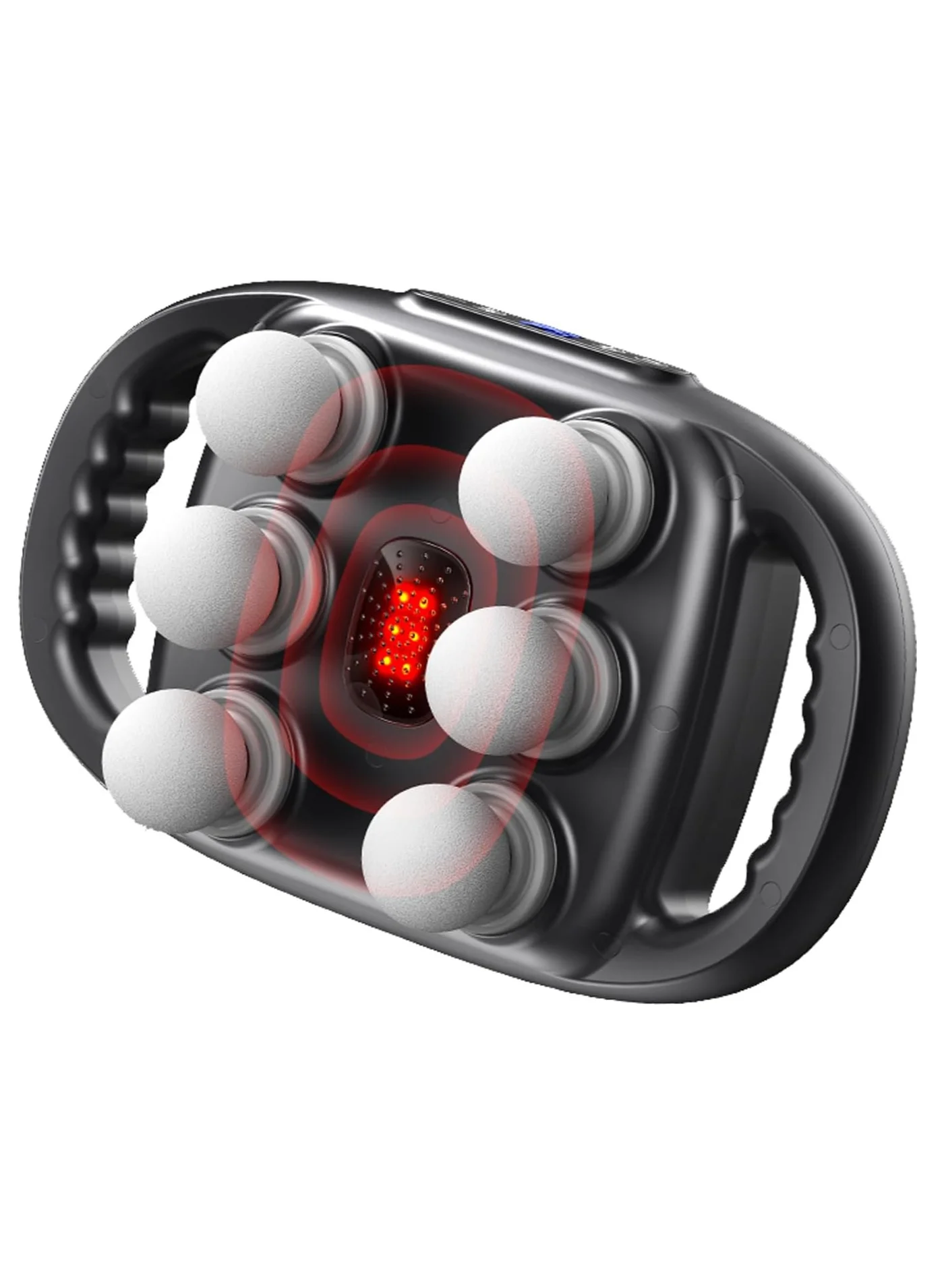 TIGER Deep Tissue Massage Gun with 6 Interchangeable Heads, High-Performance Muscle Recovery Device for Full Body Relaxation (1 Unit) vaqk0