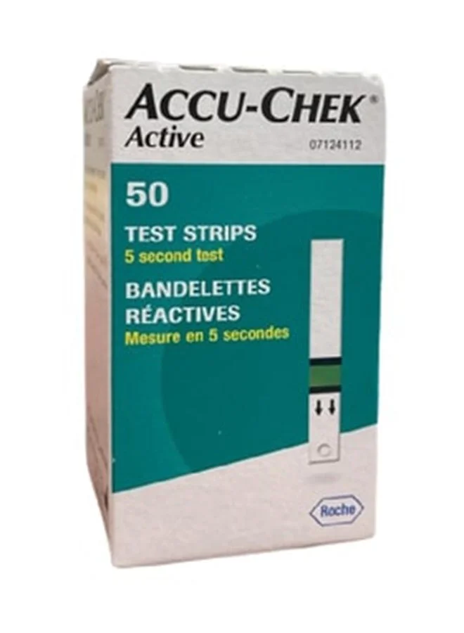 Premium Glucose Monitoring Test Strips (50-Piece Pack) for Accurate Blood Sugar Testing fjydm