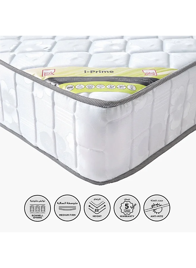 Home Box i-Prime Bonnell Spring Mattress (Premium Foam Support, 200 x 160 x 22 cm) yog52