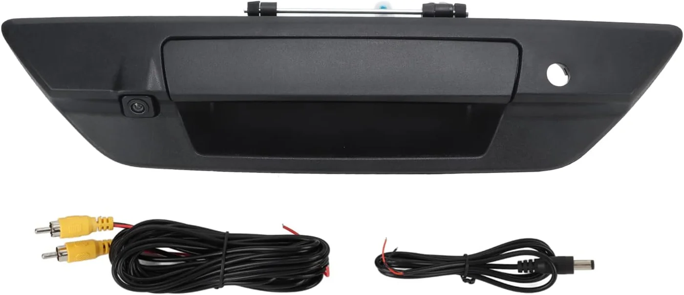 Vehicle Trunk Handle Backup Camera 170¡ã Wide Angle Reverse Parking Aid IP66 Waterproof (Black, For Hilux 2017-2021) c3iqb