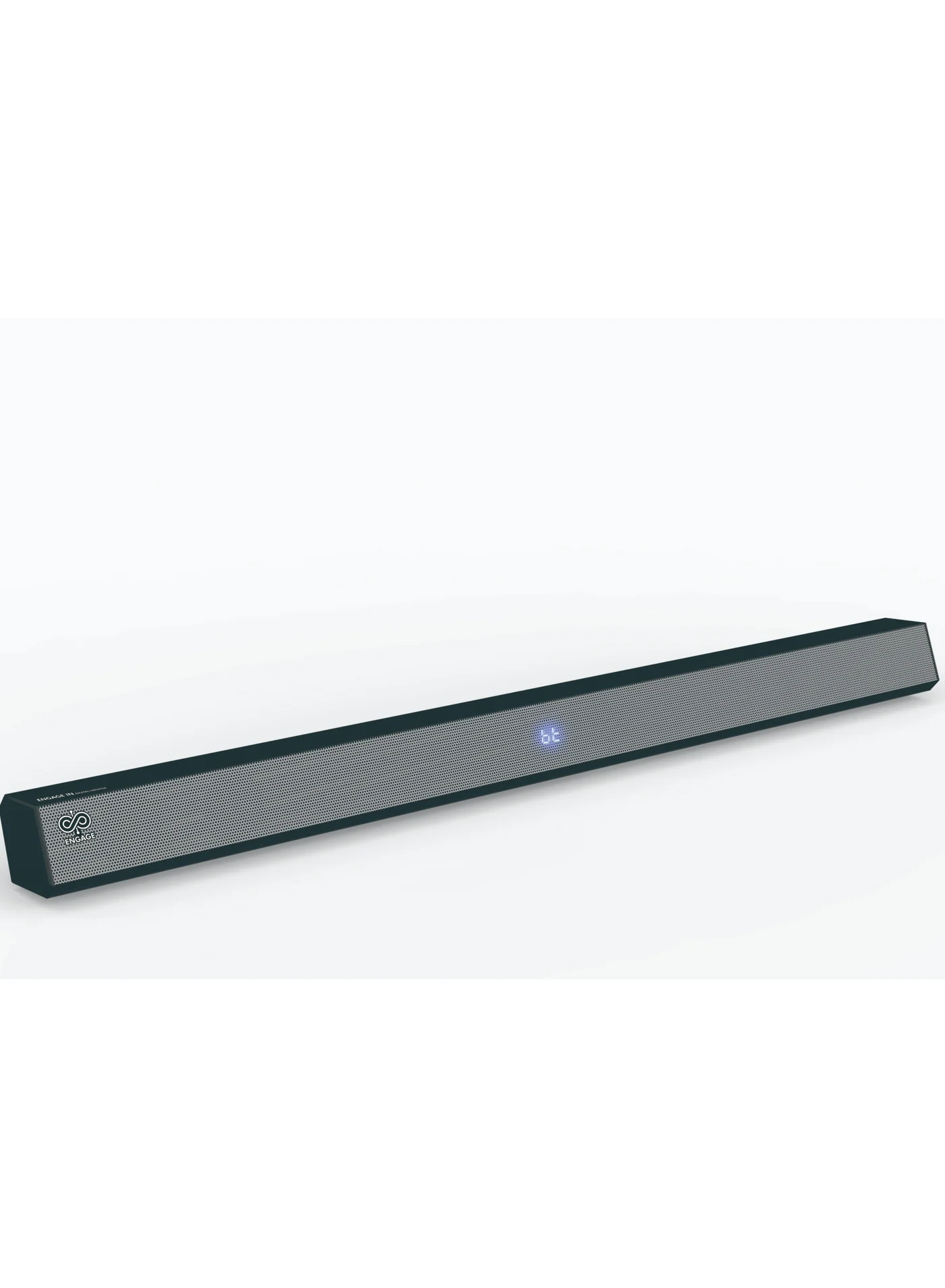 Premium 2.0 Channel Sound Bar with Bluetooth 5.3 Connectivity and Multi-Input Support (Black) tft7s