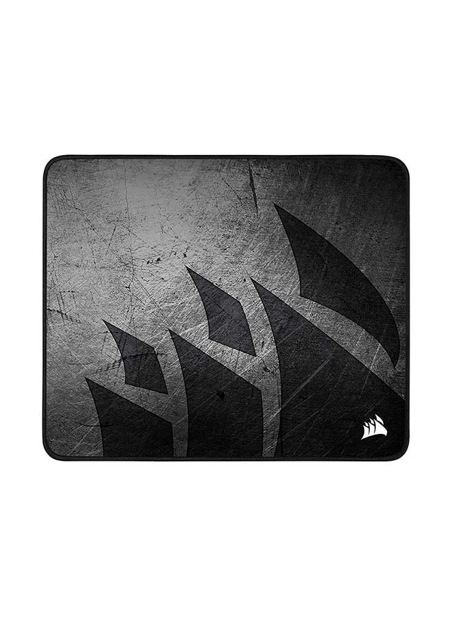 Premium Spill-Proof Cloth Gaming Mouse Pad Large Surface for Professional Precision and Smooth Control (Black, 45 x 40 cm) mfp0n