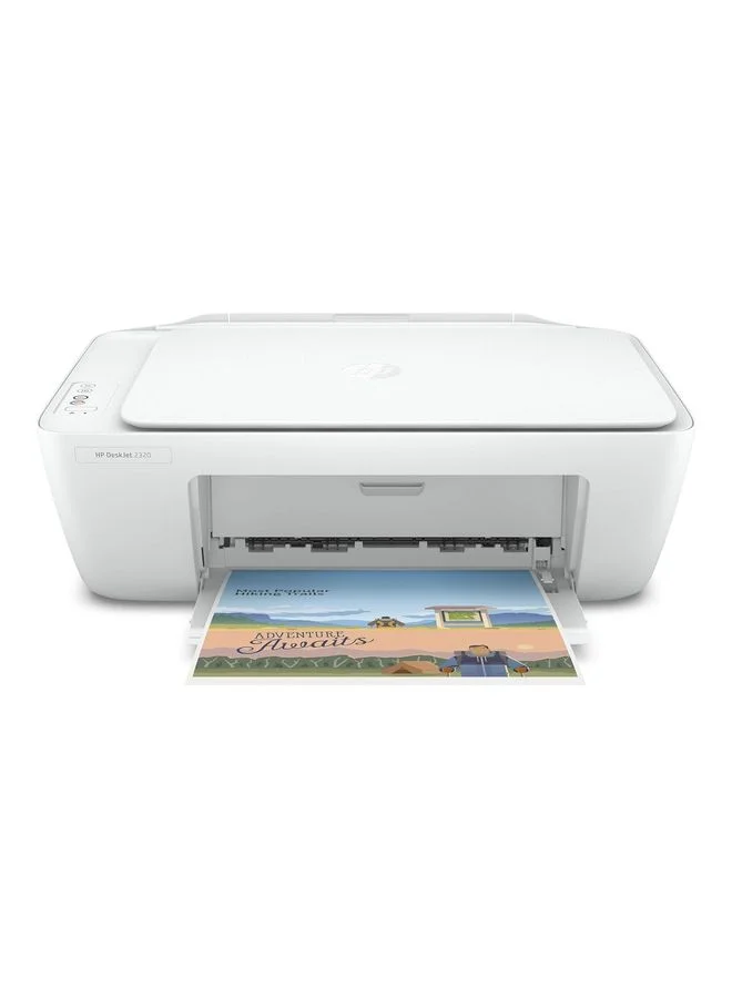 All-in-One Inkjet Printer Compact Home Office Document Scanner and Copier (White) gle7e