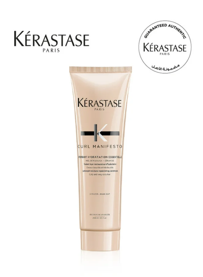 KERASTASE Curl Manifesto Fondant Hydratation Essentielle Conditioner for Curly Hair (White, 250 mL) seskp