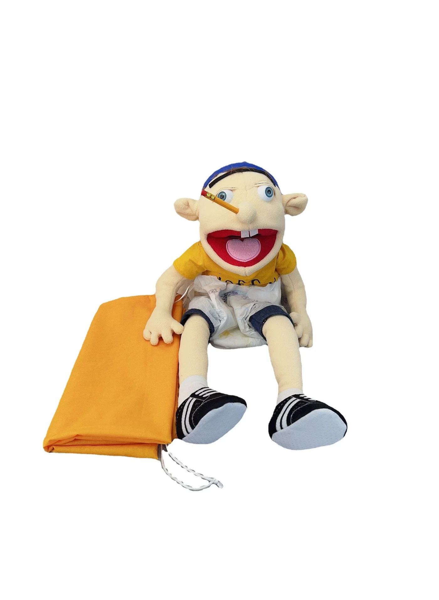 Premium Plush Hand Puppet Toy Soft Stuffed Character Doll for Kids (60 cm) y0vko