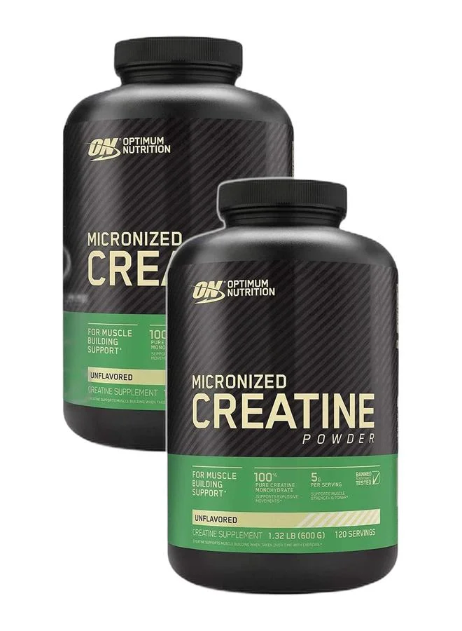 Optimum Nutrition Creatine Monohydrate Powder Premium Micronized Formula (600g) phbr2