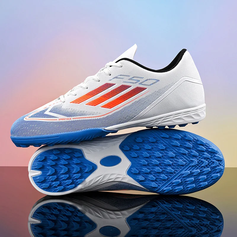 Professional Football Training Shoes with Non-Slip Performance Socks for Students and Teens (Black, 40 EU) 17qli