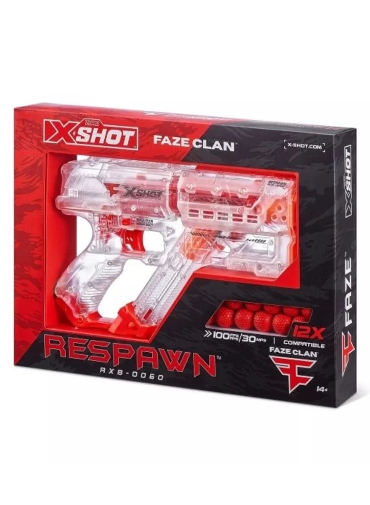 X-Shot Faze Chaos Respawn Foam Dart Blaster High-Performance Toy (1 Pack) xpxye