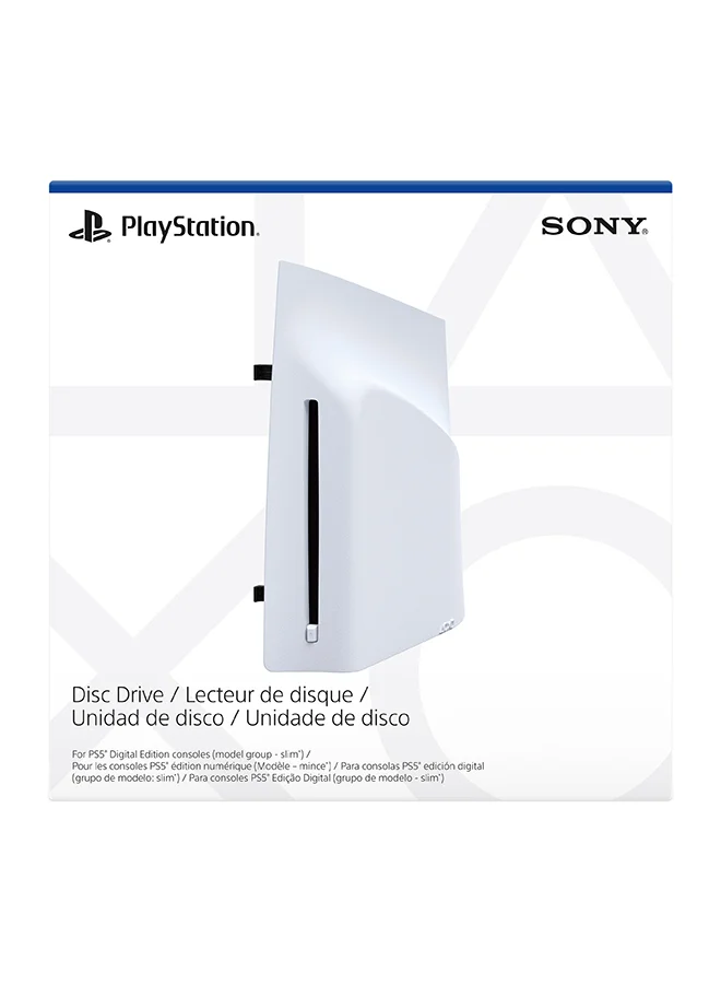Premium External Disc Drive Attachment for Slim Digital Edition Consoles (Compatible with Slim Models) 9v82f