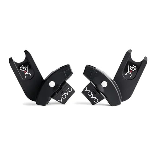 Premium Stroller Car Seat Adapters L Version for Compact Travel Systems (1 Pair) tc90p