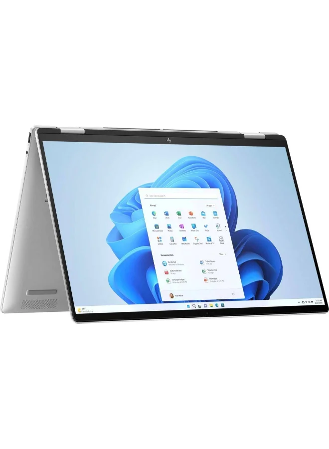 Premium 2-In-1 Convertible Laptop 16-Inch Display, Core Ultra 7 Processor, 16GB RAM, 1TB SSD, Windows 11 Home, English/Arabic Keyboard (Silver) v5e7y