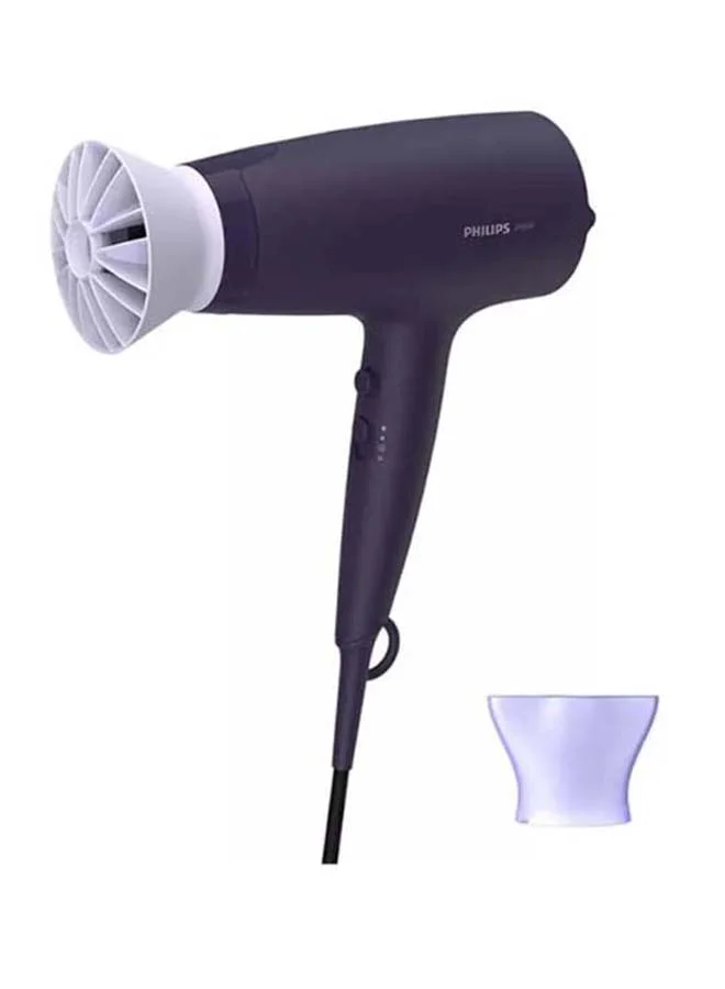 Professional Hair Dryer High-Performance Ionic Styling Tool (Black, 1600W) qbx05