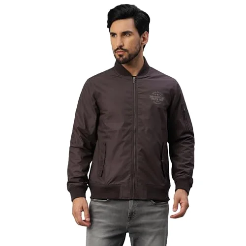 Premium Bomber Jacket Burgundy (XS, 36 cm) - Stylish Outerwear for Men and Women 3ibjz