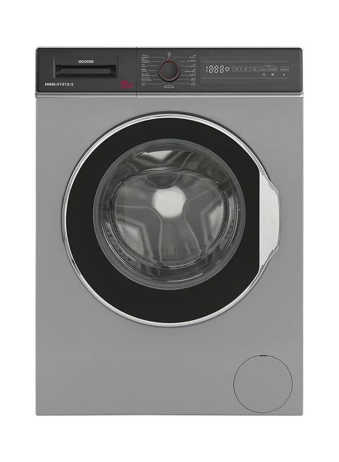 Hoover Front Load Fully Automatic Washing Machine (10 kg, 1200 RPM, Silver) vld45