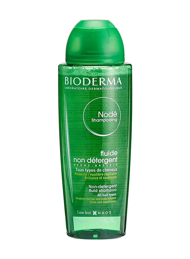 Bioderma Node Fluid Shampoo Gentle Non-Detergent Cleansing Formula for All Hair Types (400 mL) 614ud