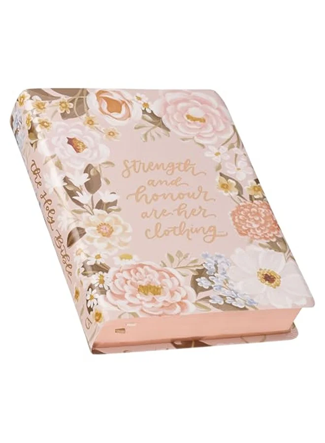 Premium KJV Note-Taking Bible Faux Leather Strength & Dignity Edition (Proverbs 31:25, 21 cm x 15 cm) xkmi8