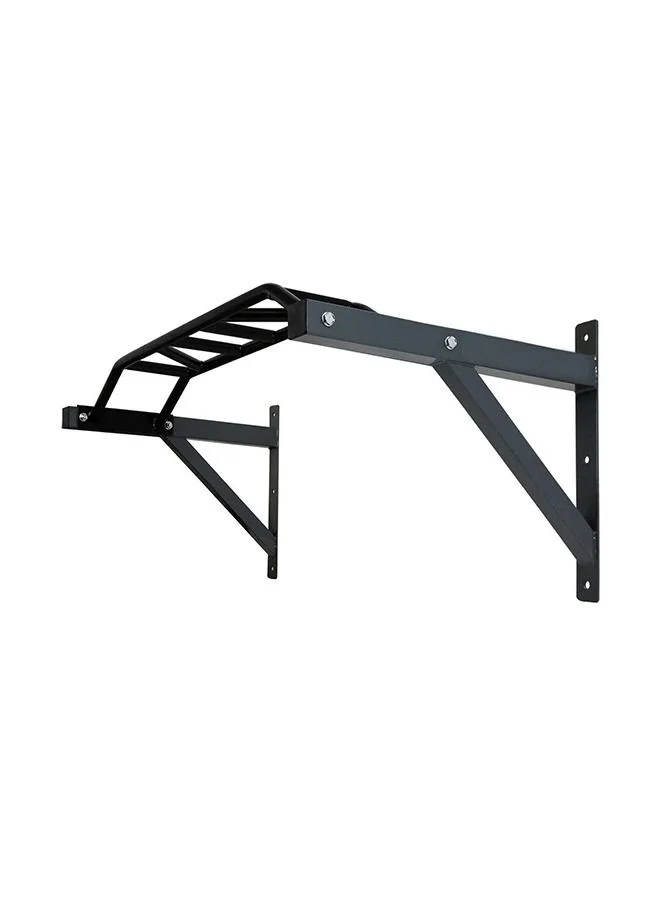 Max Strength Wall Mounted Horizontal Pull Up Bar Heavy Duty Steel Training Bracket for Home Gym (1 Unit) u9ev3