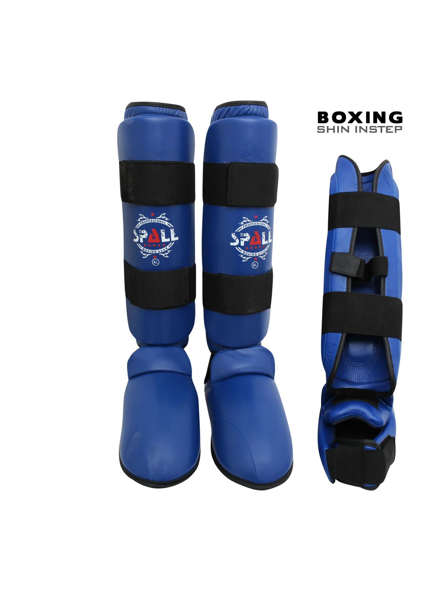 Spall Karate Shin Guards with Instep Protection Premium Foam Padded Gear for Martial Arts Taekwondo Kickboxing (Unisex, Adult and Kids) utuzh