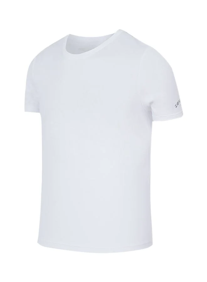 Smart Running T-Shirt Breathable Moisture-Wicking Athletic Performance Top (Polyester, Medium) r2l8w