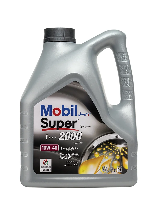 Premium Semi Synthetic Motor Oil High-Performance Engine Lubricant (1L) 9mbjc