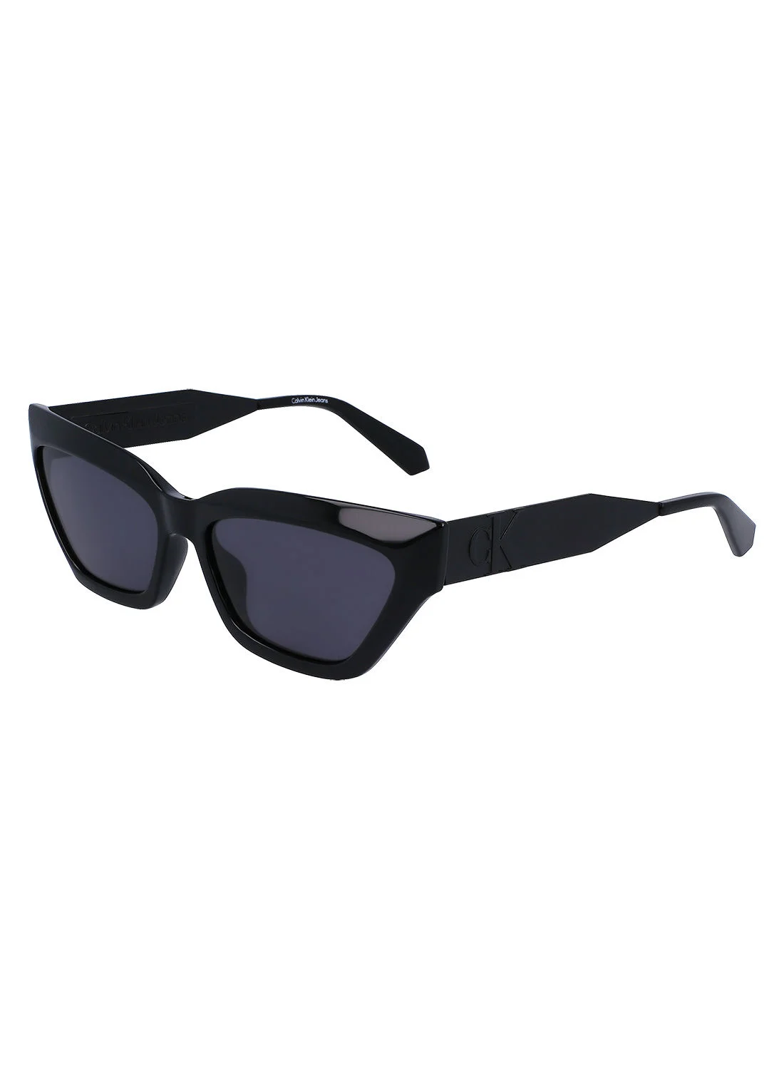 Premium Bio-Injected Cat Eye Sunglasses Full Rim Lightweight Frame (Black, 57mm) f3d3q