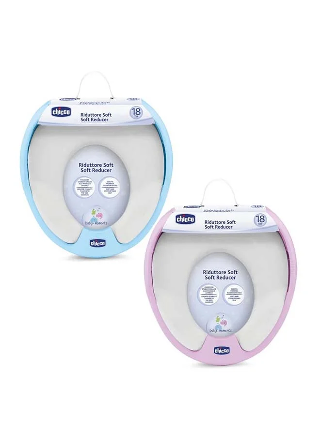 Premium Soft Toilet Trainer Seat for Toddlers (Pink, 18 Months+) 9px1x