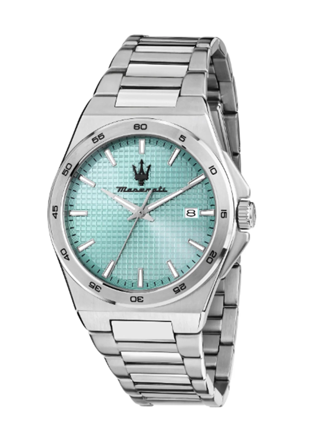 Premium Stainless Steel Chronograph Watch for Men with Blue Multi-Finishing Dial (40mm) uvww2