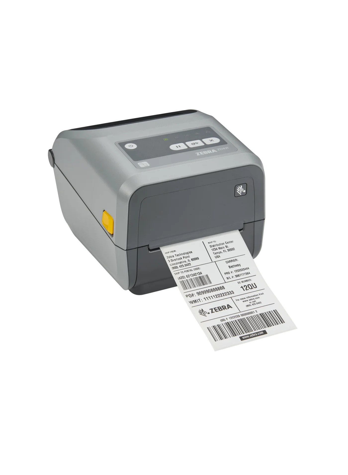 Professional Desktop Label Printer 203 DPI Thermal Transfer Connectivity with Ethernet and Bluetooth (203 DPI) zb9pb