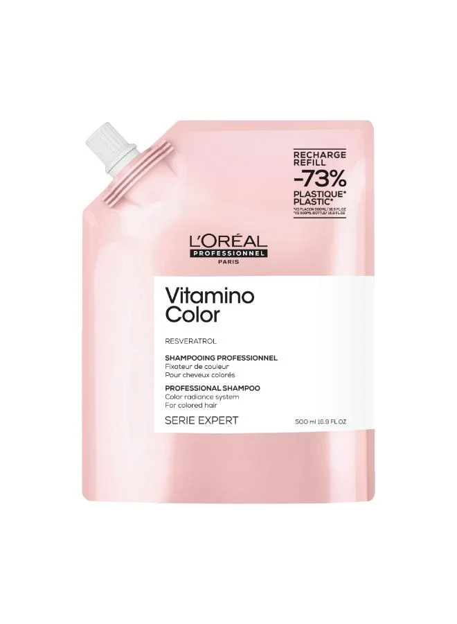 Professional Color-Protecting Shampoo for Colored Hair (Pink, 500 mL) hfxob
