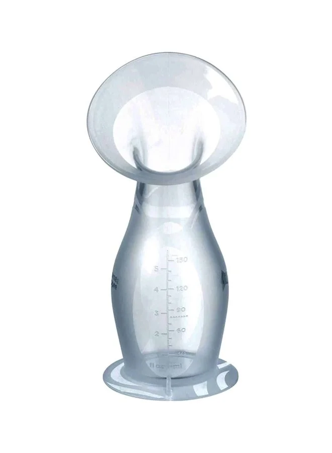 Manual Silicone Breast Pump and Let-Down Catcher with Steriliser Bag (Single Pack, Newborn) dc5h3