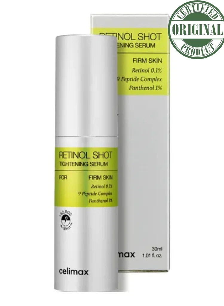 Celimax The Vita A Retinol Shot Tightening Serum for Smooth Texture and Fuller-Looking Skin (30 mL) 26ot0