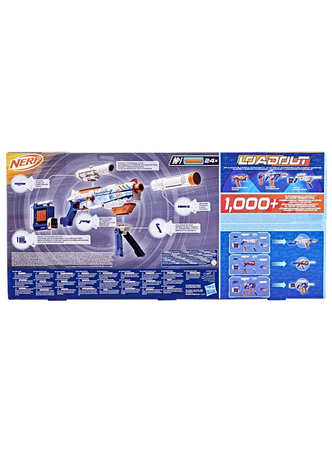 Arctic Zerostriker Foam Blaster Set with 24 Darts and 4 Interchangeable Attachments (6-Dart Internal Clip) owckx