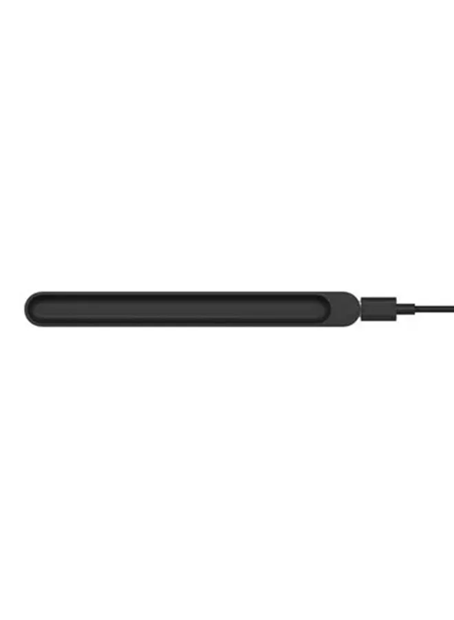 Professional Slim Stylus Charging Dock Premium Magnetic Base (Black) ftij7