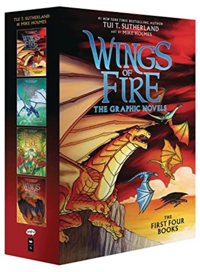 Wings Of Fire Graphix Collection Books 1-4 Graphic Novel Box Set (4 Books) or72t